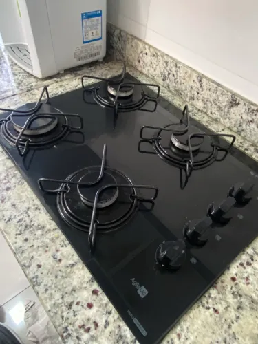 Fogão cooktop 4 bocas 