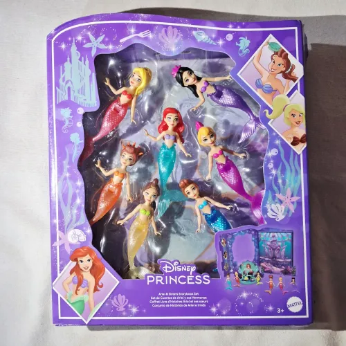 Set Ariel e suas irmãs | A Pequena Sereia - Disney