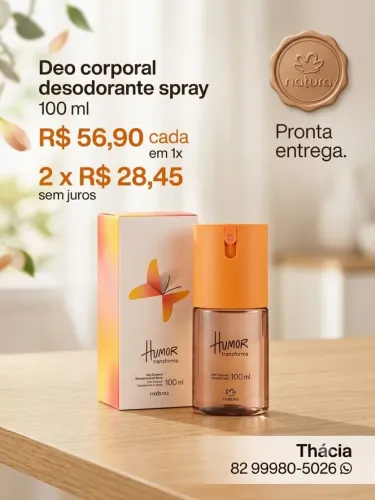 Desodorante spray completo Natura