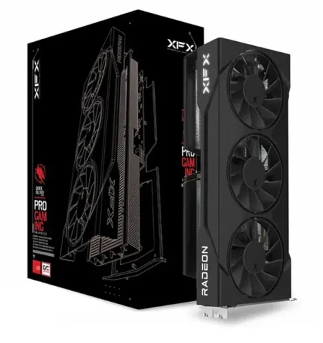 Placa de Vídeo XFX RX 9060 XT OC 16GB RX 9060XT 16 GB