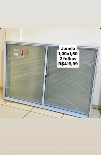 Janela 1,5x1,0 resistência e elegância