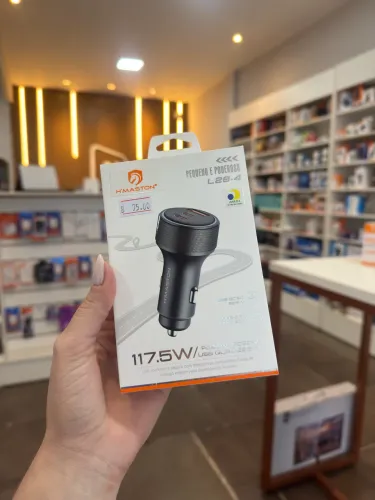 Carregador Veicular 117.5W 3 Usb C e Usb