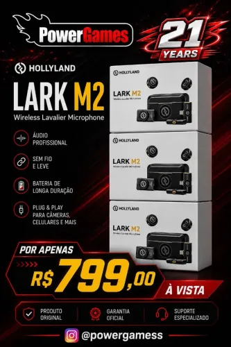 Microfone Hollyland LARK M2