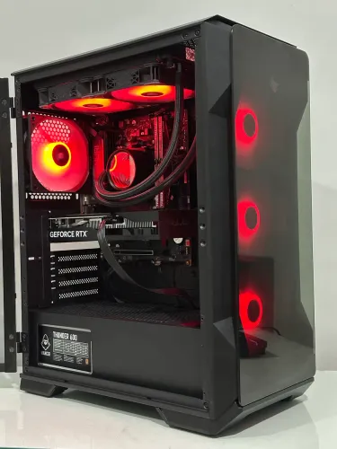 PC Gamer RTX 4060 B550 Ryzen 5 5500 SSD 512GB 16GB 3200MHZ Fonte 600w 80 Plus! - HagelTech