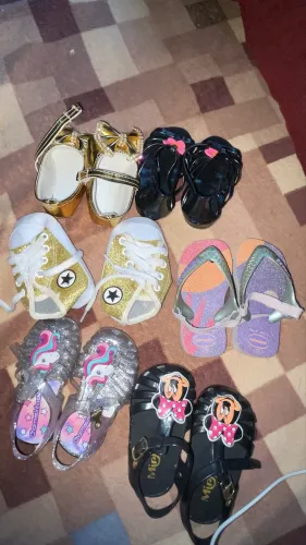 Sapato bebê menina