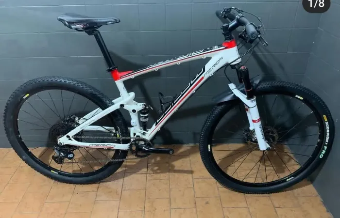 MTB Full suspension merida DT SWISS troco maior valor 