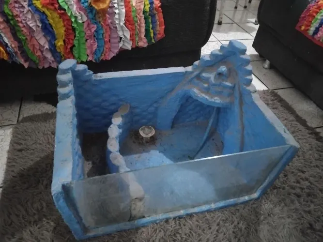 AQUÁRIO DE GESSO 500$