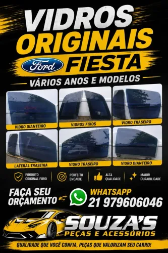Vidros Ford Fiesta Zetec Rocan Hertch 