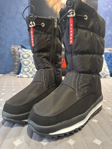Bota Preta Alaska - Neve/ Inverno