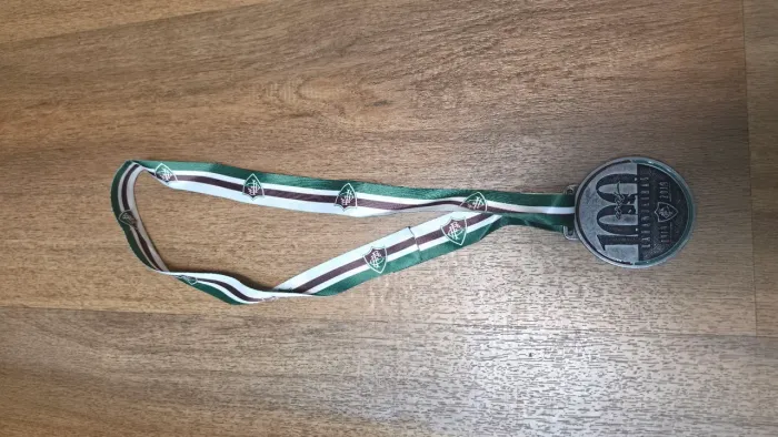 medalha comemorativa Fluminense laranjeiras 100 anos