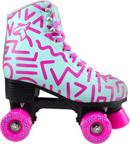 Patins Quad Traxart Jolly Acqua e Rosa