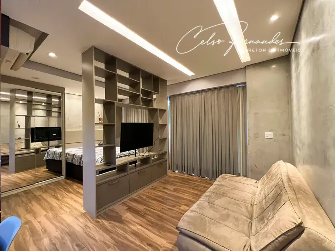 Excelente studio 45 m² para LOCAÇÃO na Pompéia - Santos - SP