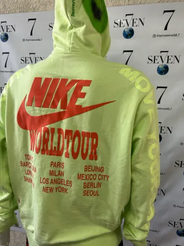 World tour verde Nike moletom