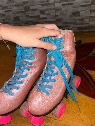 Patins rosa