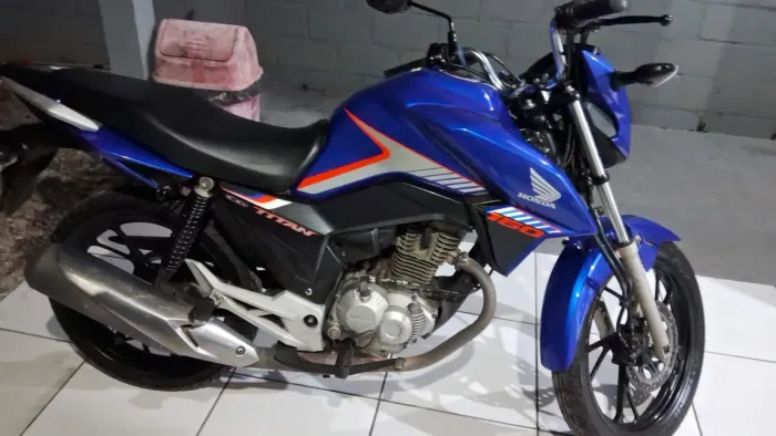 Titan 160 Azul 2018