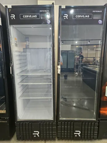cervejeira expositora 570L com aquecimento no vidro - nova