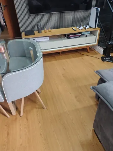 Piso Vinílico 2 mm e 3mm Colado, TUDO incluso
