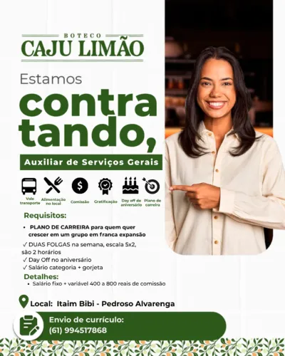 CAJU LIMAO CONTRATA ASG