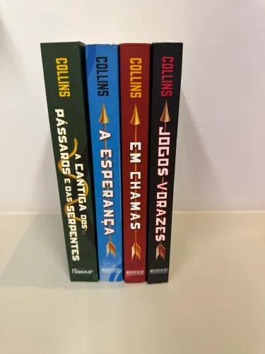 Kit 4 livros Jogos Vorazes