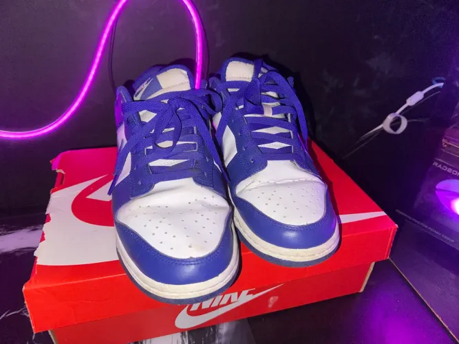Tênis Nike dunk low retrô roxo *OPORTUNIDADE* 