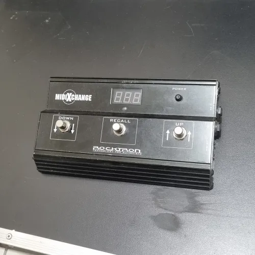 Pedal ROCKTRON MIDI Controlador MIDI Foot Controller Rocktron Midi Xchange