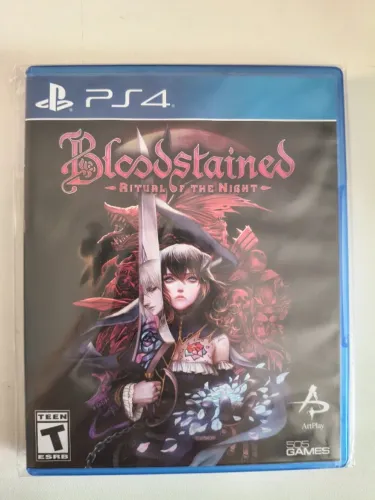 PS4 Bloodstained (em estado de novo)