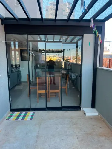 Porta 4 Folhas com trilho Camarão 