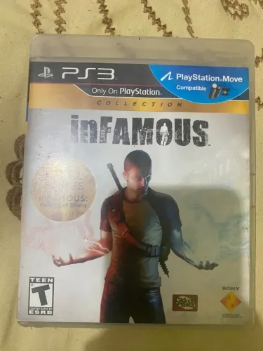 Vendo ou troco: inFamous Collection (inFamous 1 e 2) PS3 - Mídia fisica usado