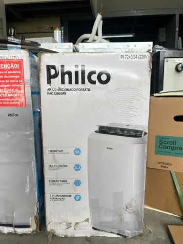 Ar Condicionado Portátil Philco (Pac12000F5) só frio | 220v