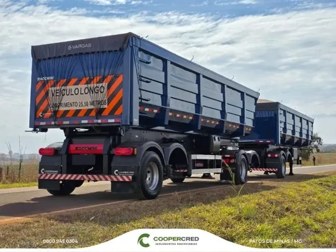 Rodocaçamba Facchini 2022/2022 35m³ Preparada