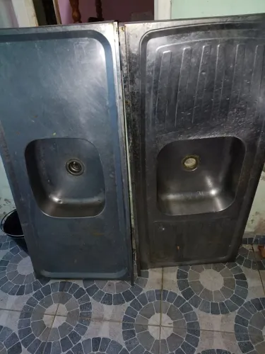 2 pias de alumínio 