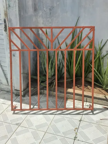 Grade para janela de metalon nova 1,10 X 1,10