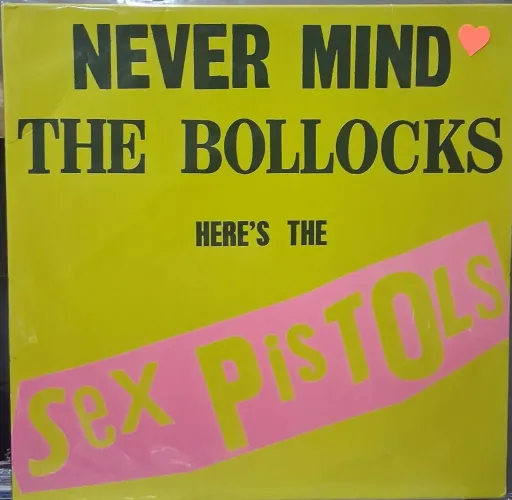 LP IMPORTADO SEX PISTOLS LACRADO - NEVER MIND THE BOLLOCKS HERE'S THE