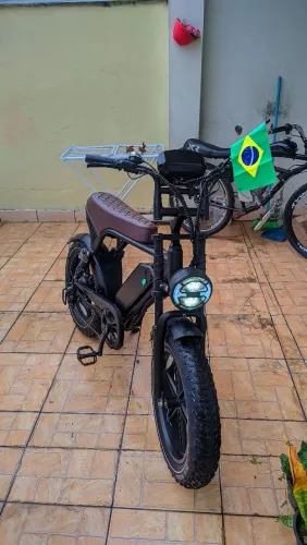 Bicicleta Elétrica Ouxi V8 Ultra - 1000W (Praticamente Nova!)