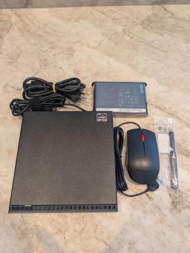 Mini PC Lenovo M75q Gen2 | Ryzen 5 4650GE 6 nucleos | 16GB DDR4 | NVMe 256GB | Wi-Fi 6