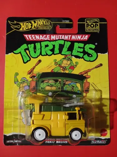 Hot Wheels Premium Pop Culture - Party Wagon Tartarugas Ninjas