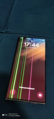 Tela com aro s22 ultra 5g