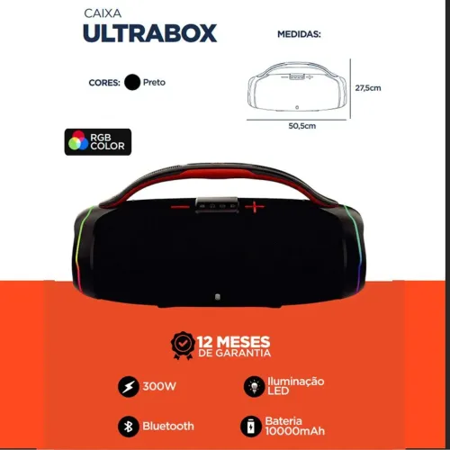 CAIXA SOM - ULTRA BOX