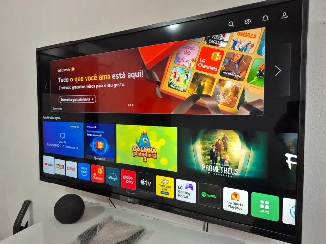 Smart TV 4K LG 43" polegadas
