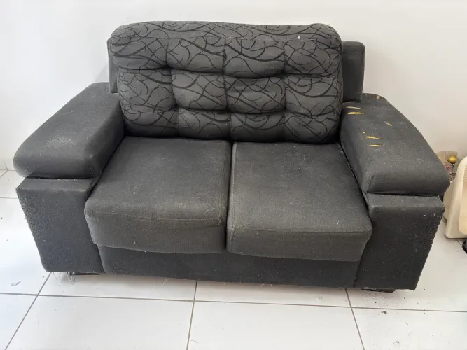 Sofá 2 lugares retrátil