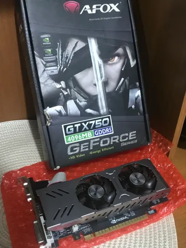 Placa de Vídeo GTX 750 TI AFOX  EXCLUSIVA