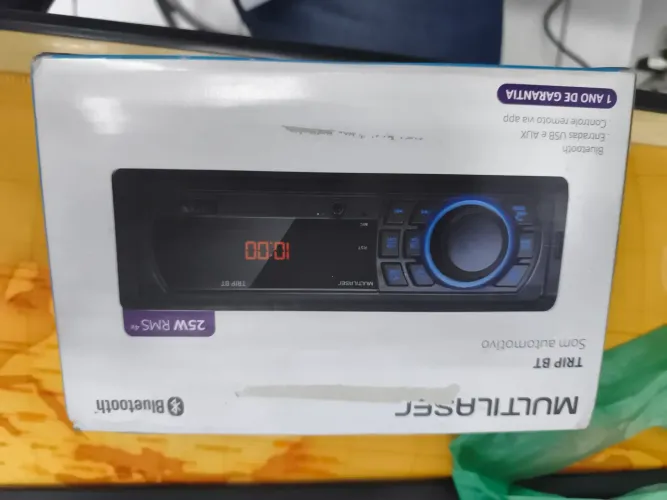 Som automotivo Multilaser tripbt