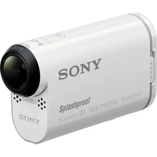 Câmera Sony Action Cam HDR-AS100V Full HD 13.5MP Wi-Fi GPS Zeiss - Seminova com Case Estan
