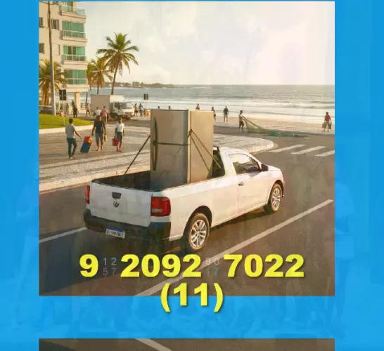 FRETE - MARCOS - TRANSPORTE E VIAGENS - C/ @11@ 9 2092 7022