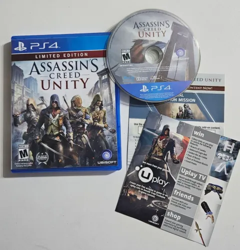 Assassin's Creed Unity Ps4 original seminovo Playstation 4