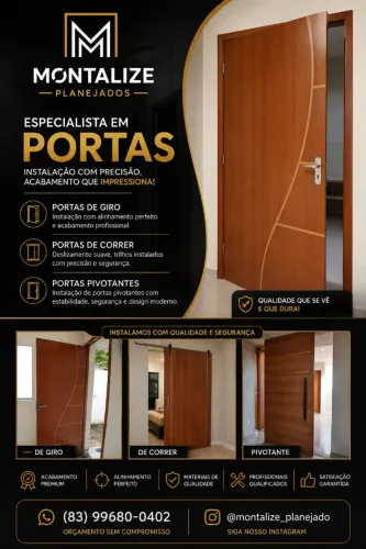 Estalação de portas 