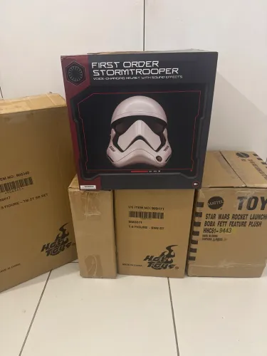 Star wars capacete eletrônico first order