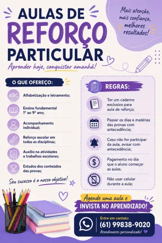 Reforço escolar