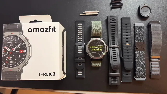 Amazfit T Rex 3 Preto