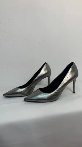 Scarpin metalizado | Stiletto 39 (C-063)